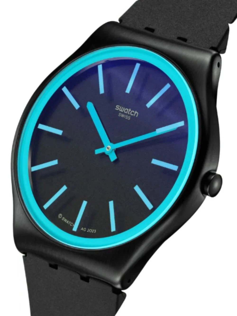 Swatch Watch, Obsidian Shimmer, 42MM